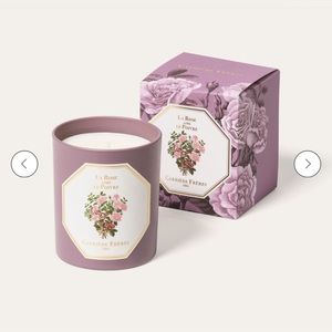 Carrier Freres La Rose AIME L’AMBRE candle-brand new